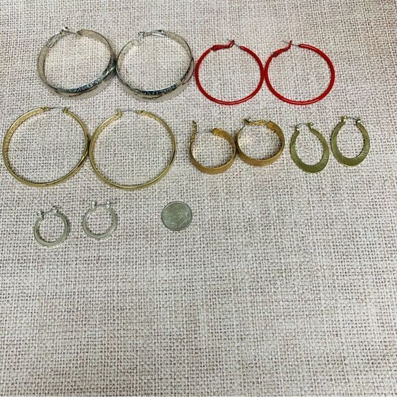 Hoop Earring Bundle - Picture 1 of 7